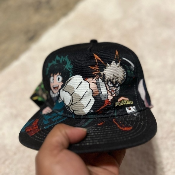 My hero Academia /Japan Anime MANGA Izuku Midoriya cartoon, SnapBack cap - Picture 2 of 6